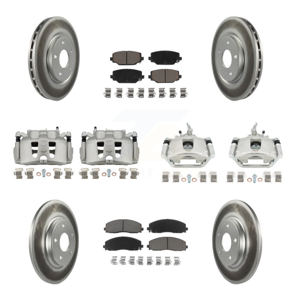 Transit Auto - KCG-100947C - Front and Rear Disc Brake Kits image 1