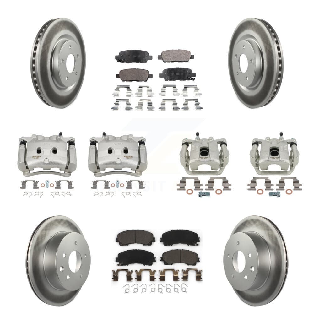 Transit Auto - KCG-100953T - Front and Rear Disc Brake Kits image 1