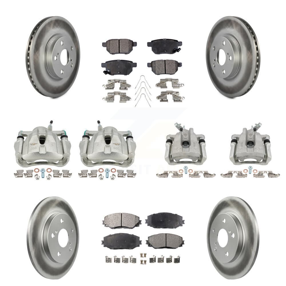 Transit Auto - KCG-100963T - Front and Rear Disc Brake Kits image 1