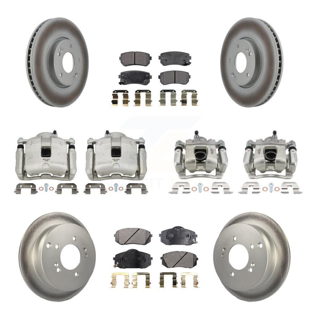 Transit Auto - KCG-100973P - Front and Rear Disc Brake Kits image 1
