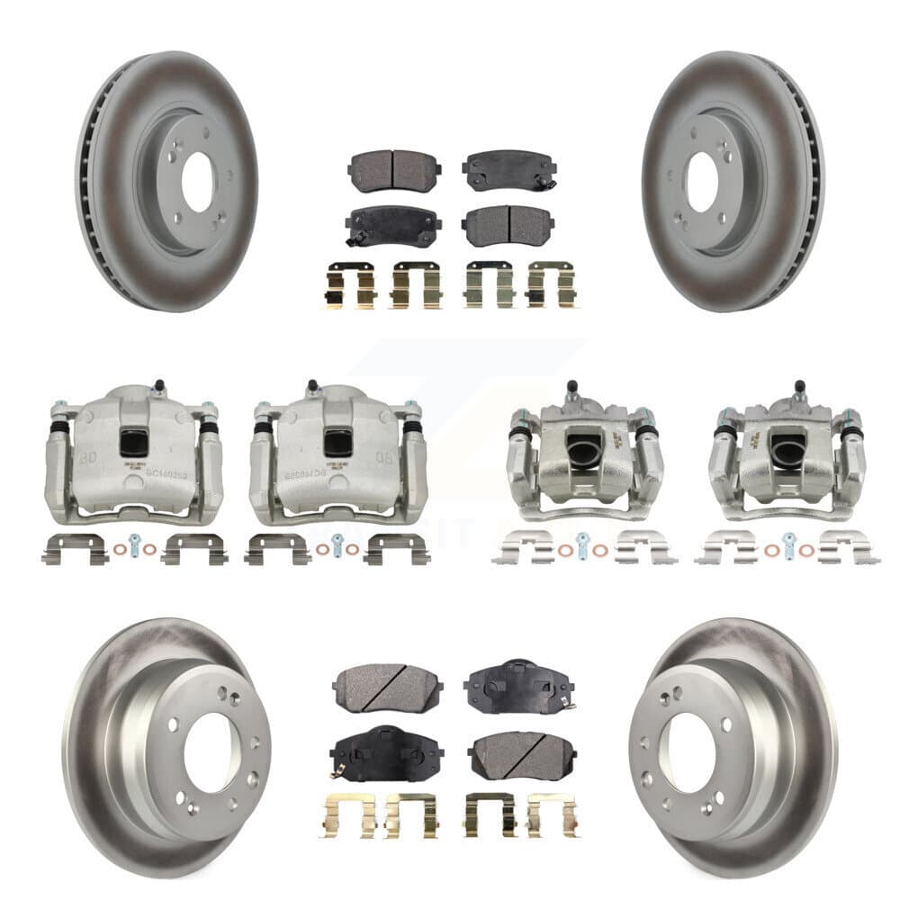 Transit Auto - KCG-100977P - Front and Rear Disc Brake Kits image 1