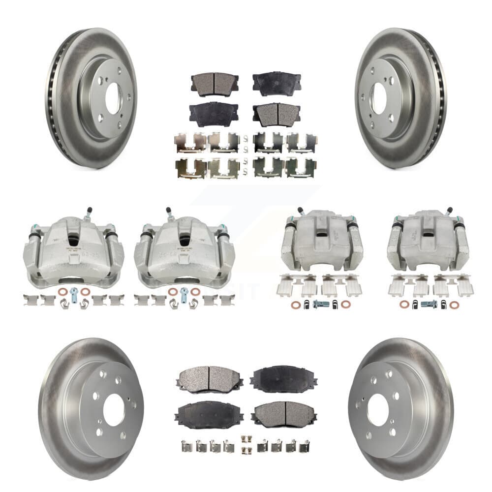 Transit Auto - KCG-100980T - Front and Rear Disc Brake Kits image 1