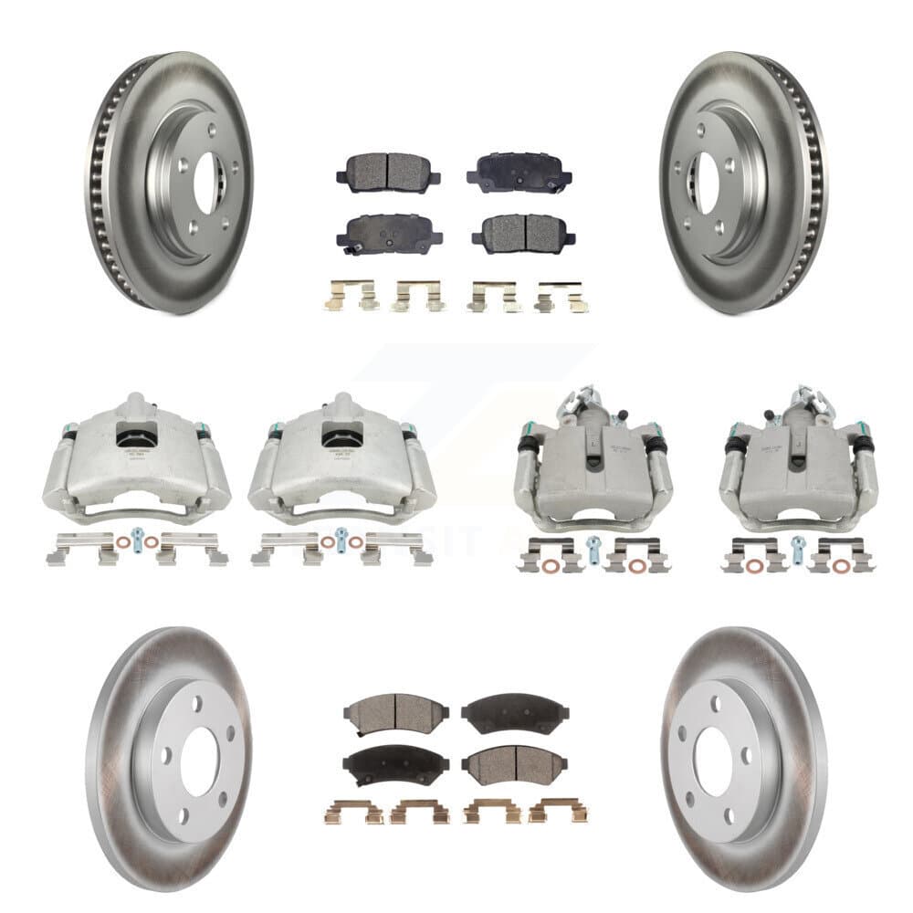 Transit Auto - KCG-100994P - Front and Rear Disc Brake Kits image 1