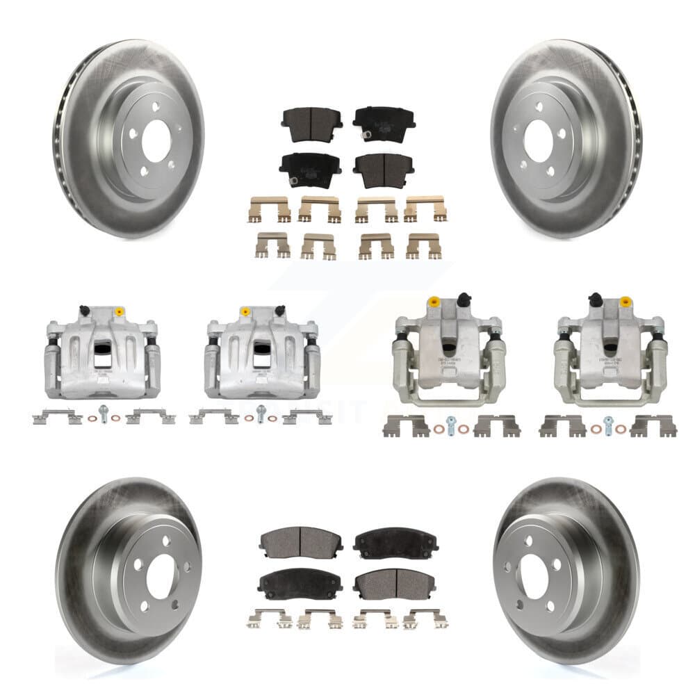 Transit Auto - KCG-101009T - Front and Rear Disc Brake Kits image 1