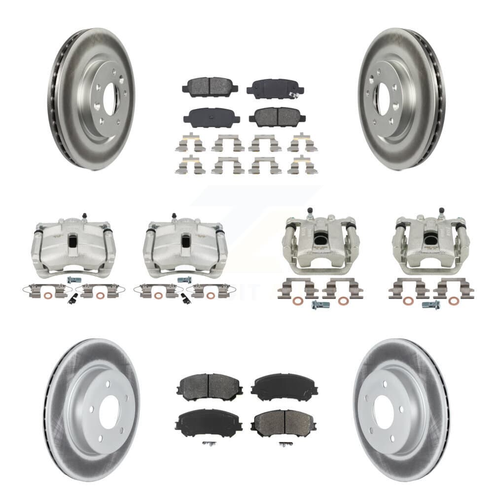 Transit Auto - KCG-101017S - Front and Rear Disc Brake Kits image 1
