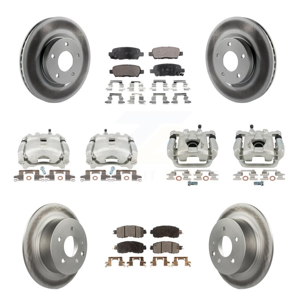 Transit Auto - KCG-101040T - Front and Rear Disc Brake Kits image 1