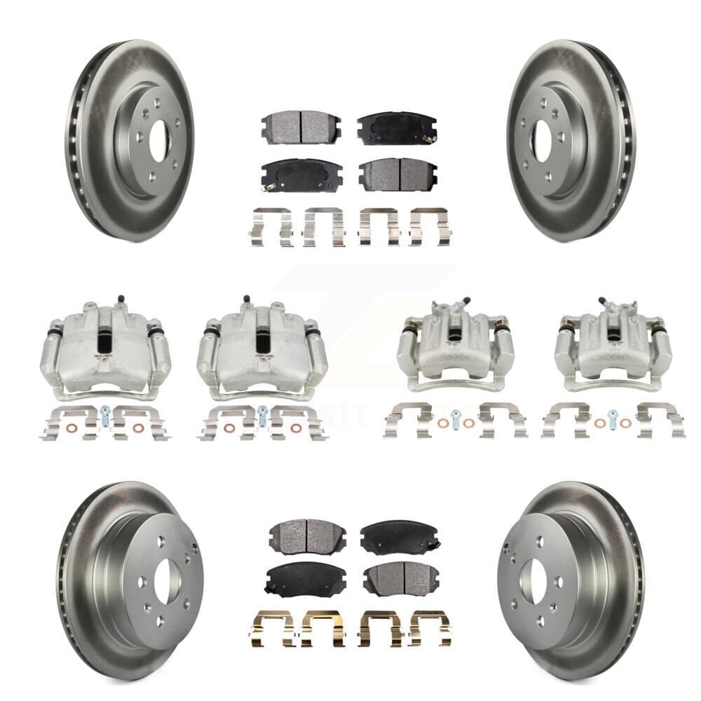 Transit Auto - KCG-101042T - Front and Rear Disc Brake Kits image 1