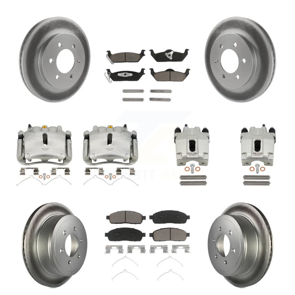 Transit Auto - KCG-101045C - Front and Rear Disc Brake Kits image 1