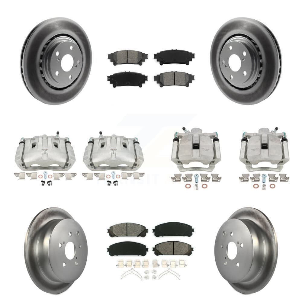 Transit Auto - KCG-101066S - Front and Rear Disc Brake Kits image 1