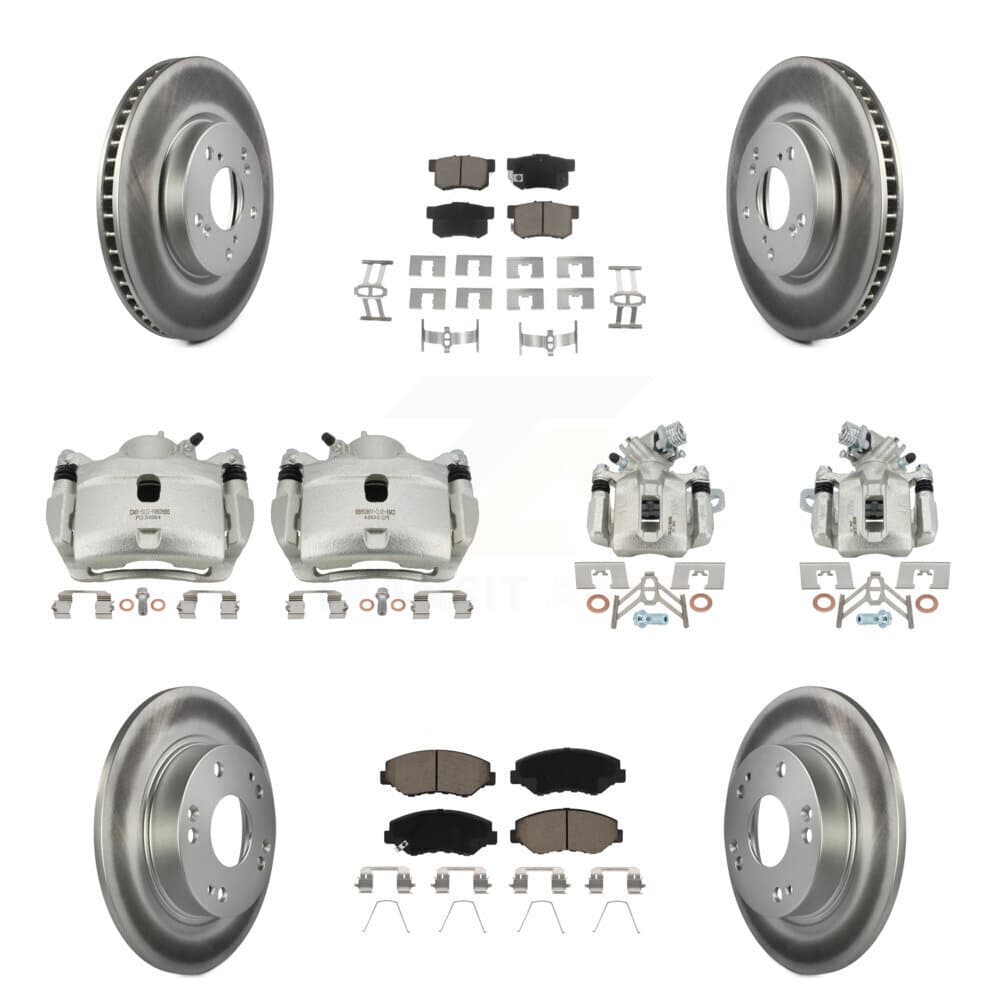 Transit Auto - KCG-101070C - Front and Rear Disc Brake Kits image 1