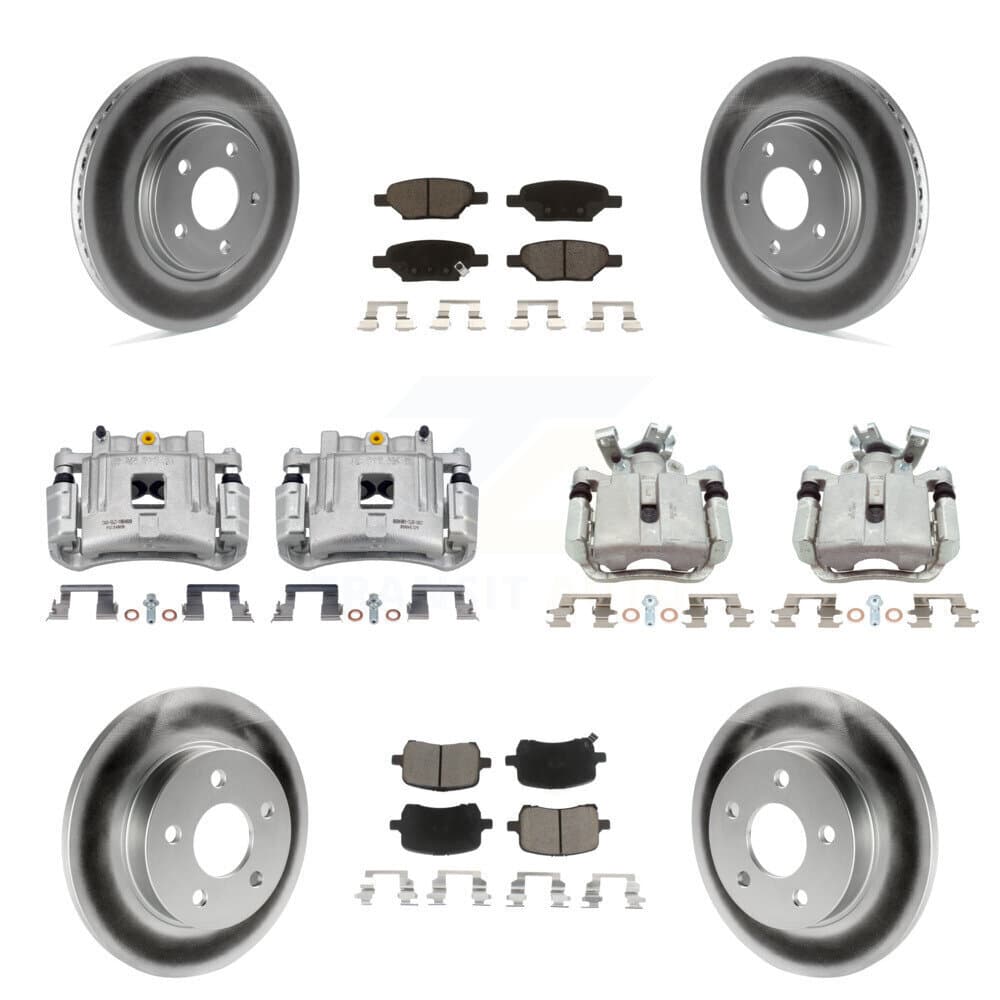 Transit Auto - KCG-101076C - Front and Rear Disc Brake Kits image 1