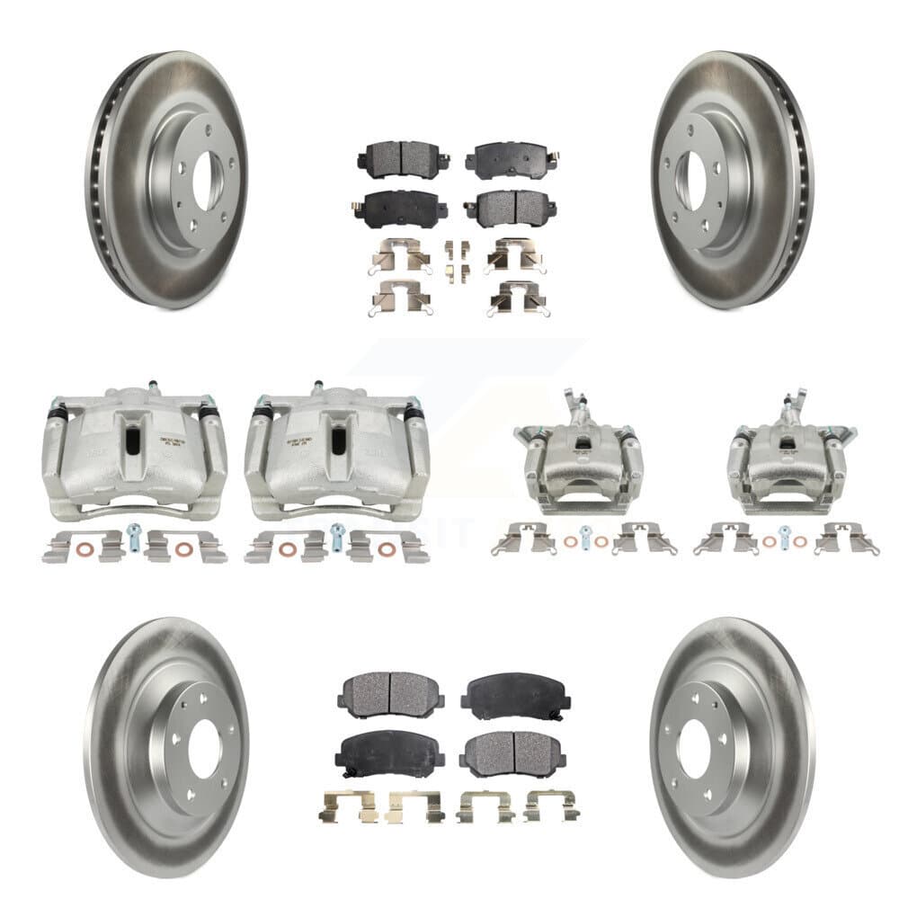 Transit Auto - KCG-101076P - Front and Rear Disc Brake Kits image 1
