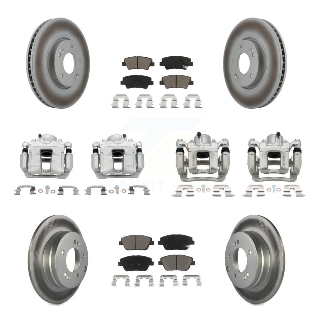 Transit Auto - KCG-101077C - Front and Rear Disc Brake Kits image 1