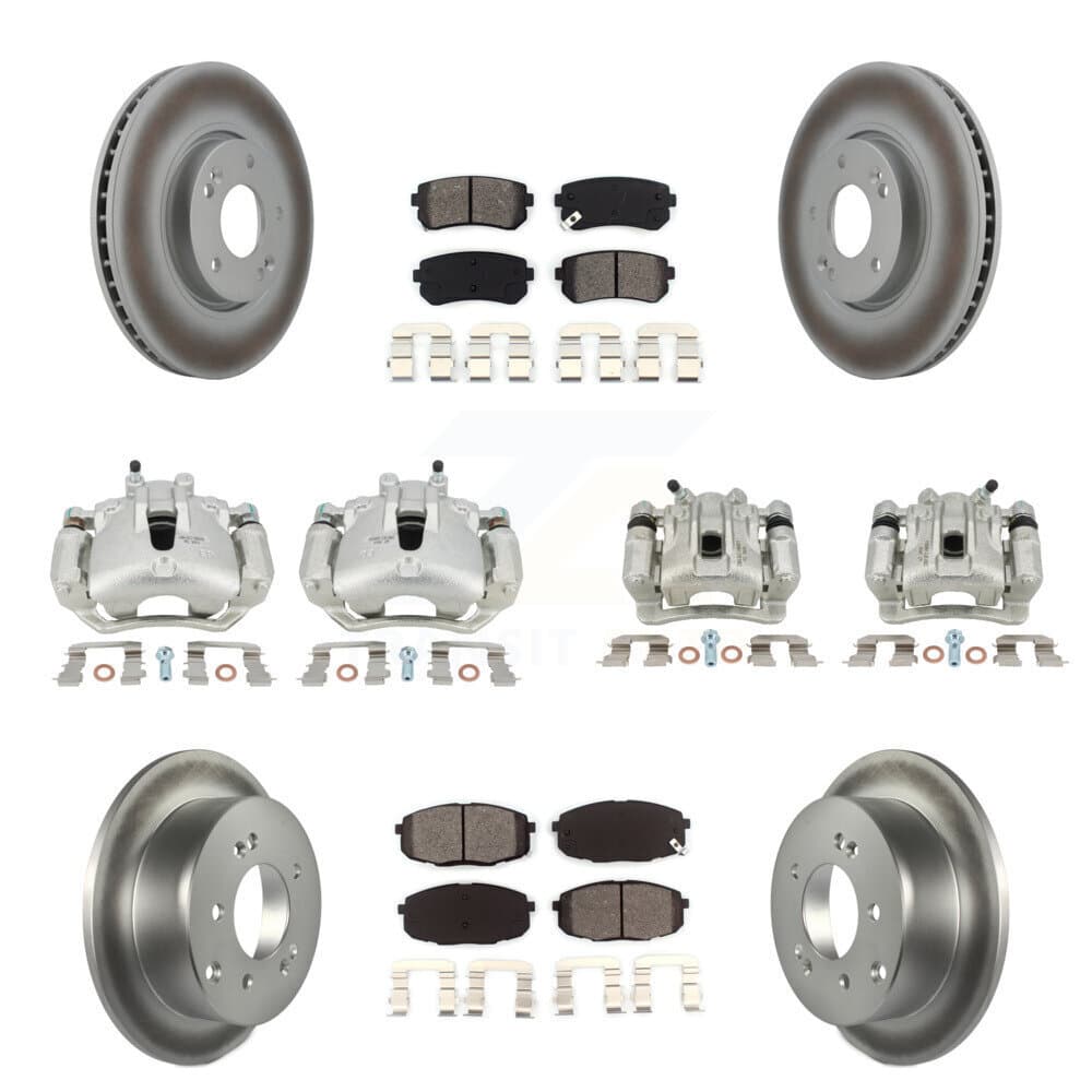 Transit Auto - KCG-101078S - Front and Rear Disc Brake Kits image 1
