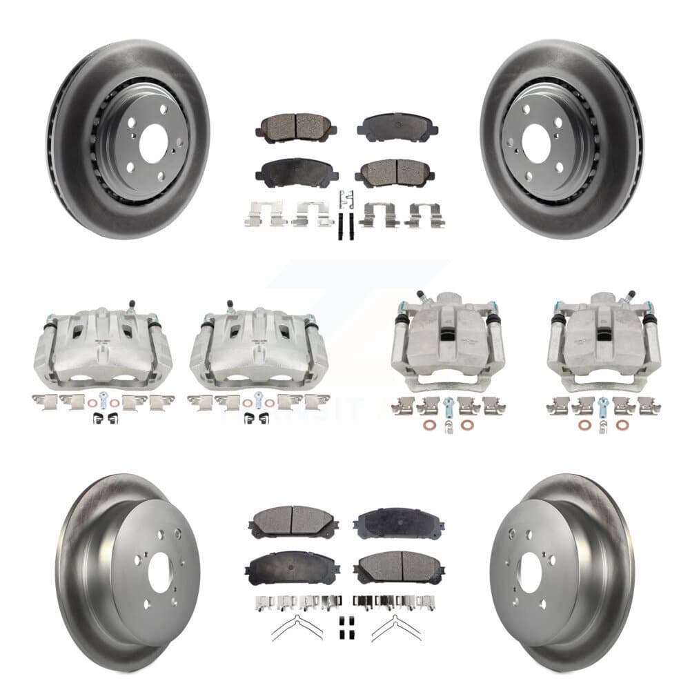 Transit Auto - KCG-101089P - Front and Rear Disc Brake Kits image 1