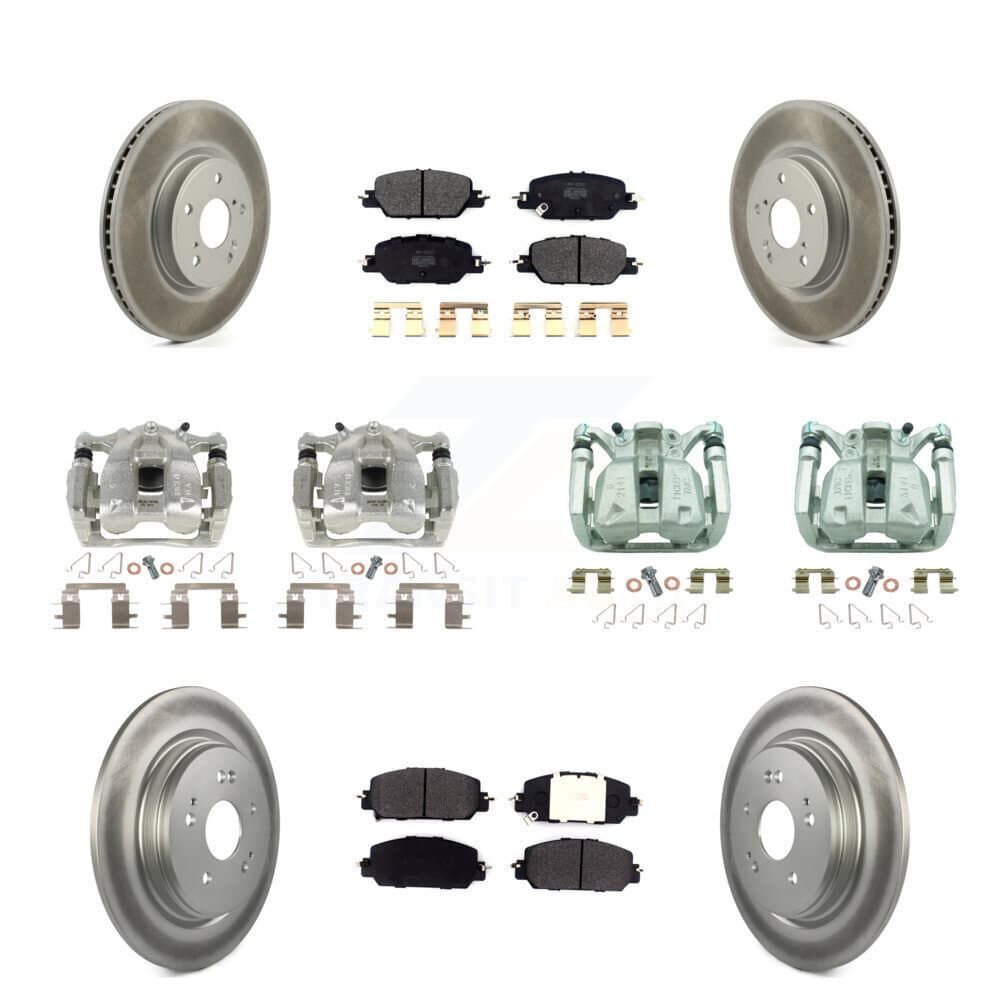 Transit Auto - KCG-101090P - Front and Rear Disc Brake Kits image 1