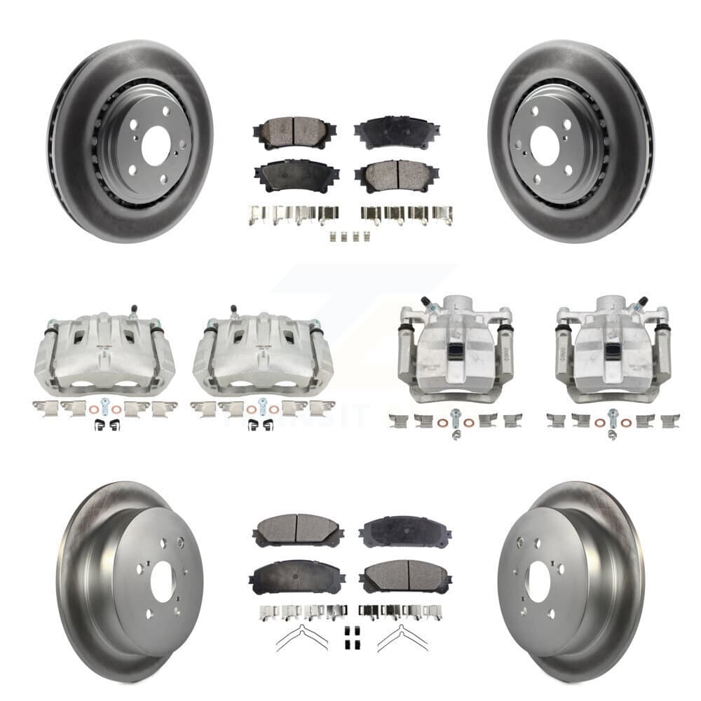 Transit Auto - KCG-101096T - Front and Rear Disc Brake Kits image 1