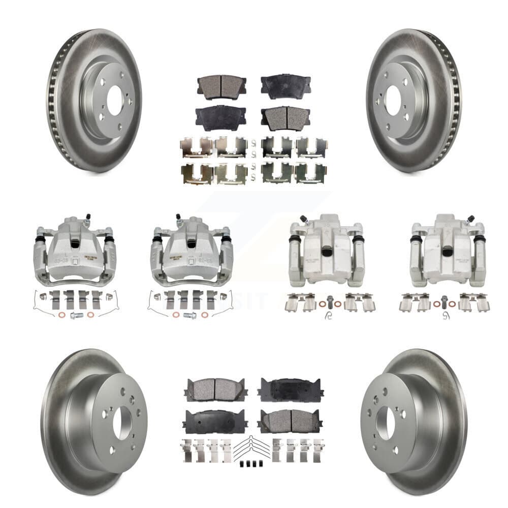 Transit Auto - KCG-101100T - Front and Rear Disc Brake Kits image 1