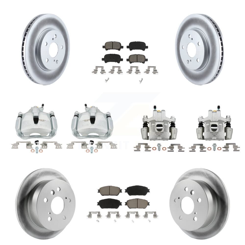 Transit Auto - KCG-101115C - Front and Rear Disc Brake Kits image 1
