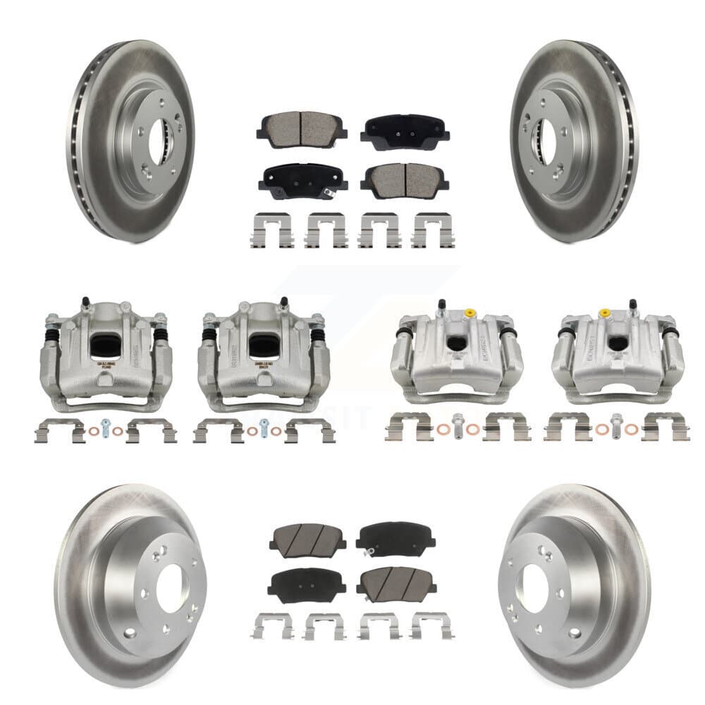 Transit Auto - KCG-101132C - Front and Rear Disc Brake Kits image 1