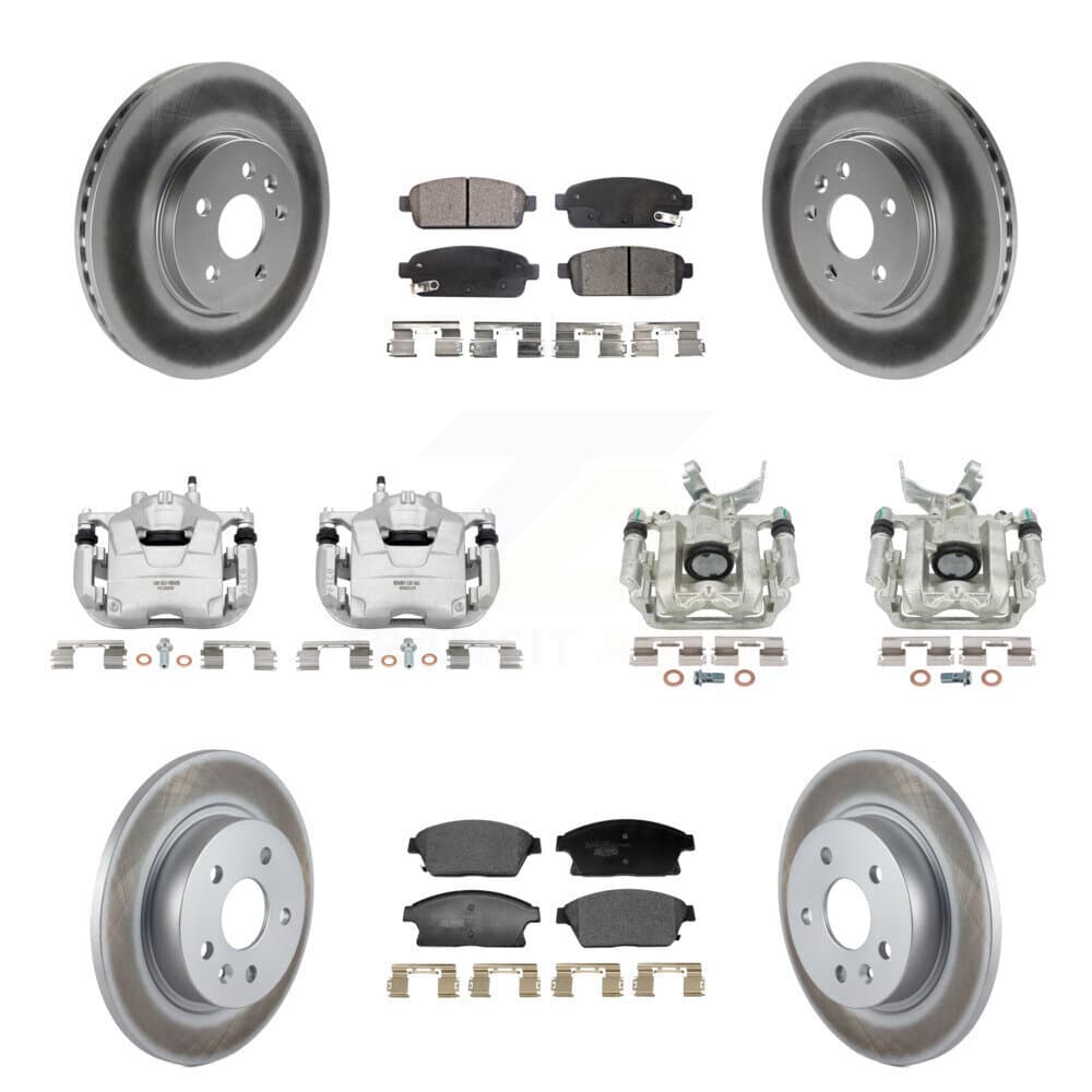 Transit Auto - KCG-101156T - Front and Rear Disc Brake Kits image 1