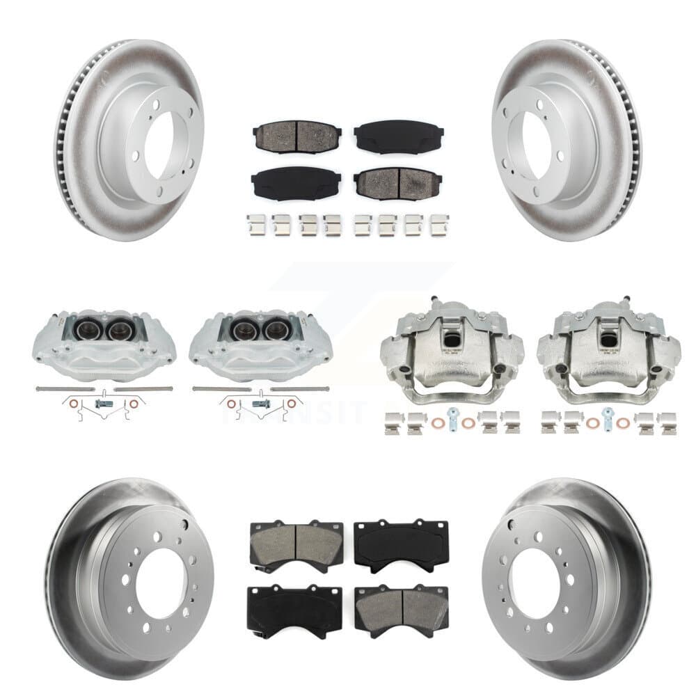 Transit Auto - KCG-101157S - Front and Rear Disc Brake Kits image 1