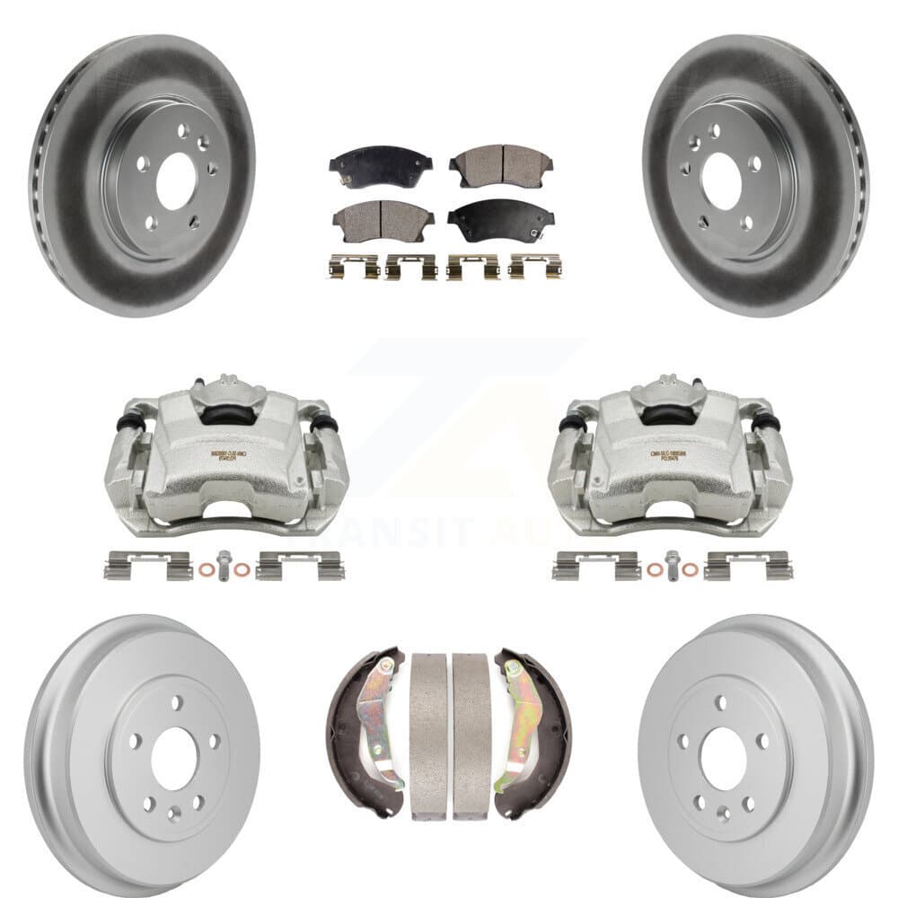 Transit Auto - KCG-101178T - Front and Rear Disc Brake Kits image 1