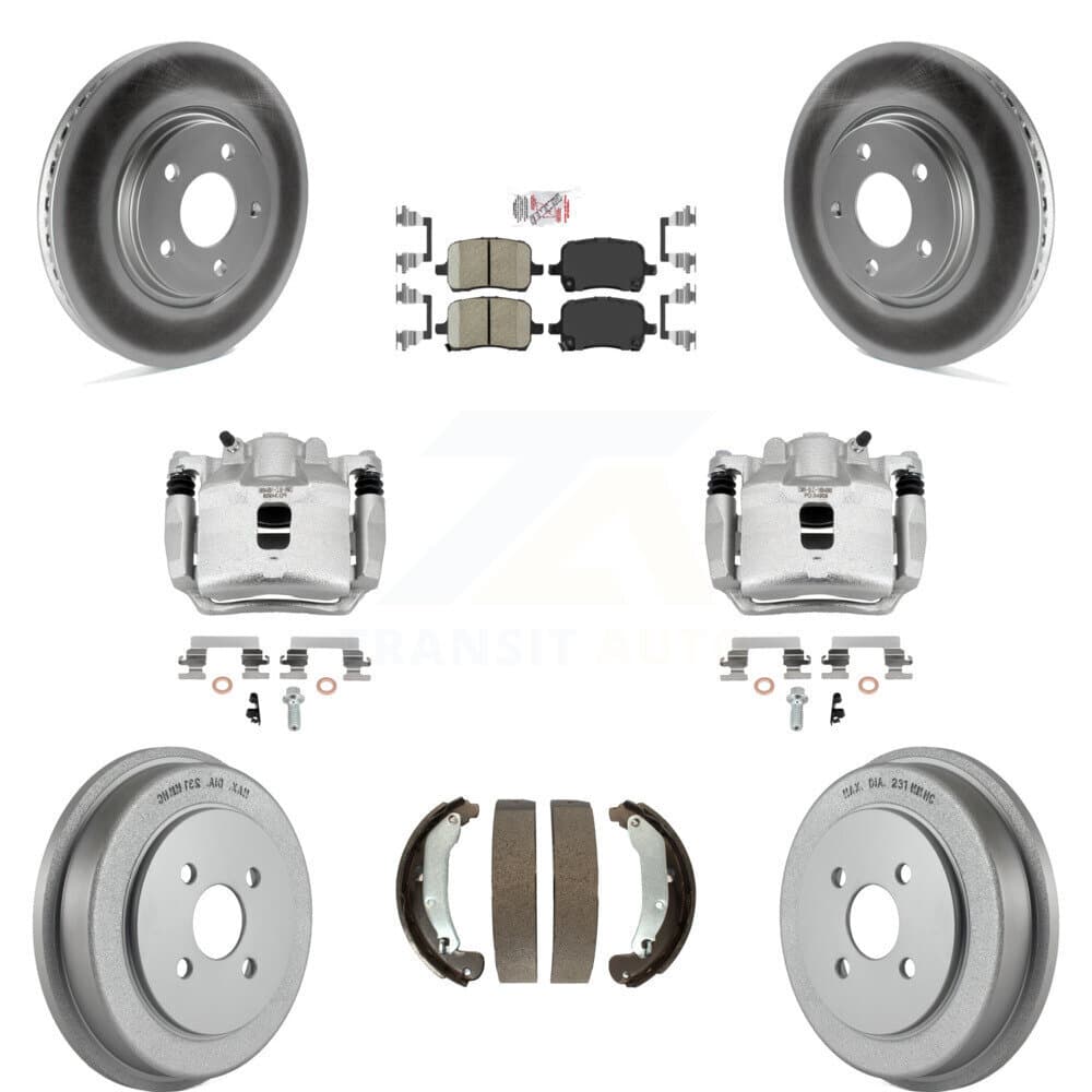 Transit Auto - KCG-101382N - Front and Rear Disc Brake Kits image 1
