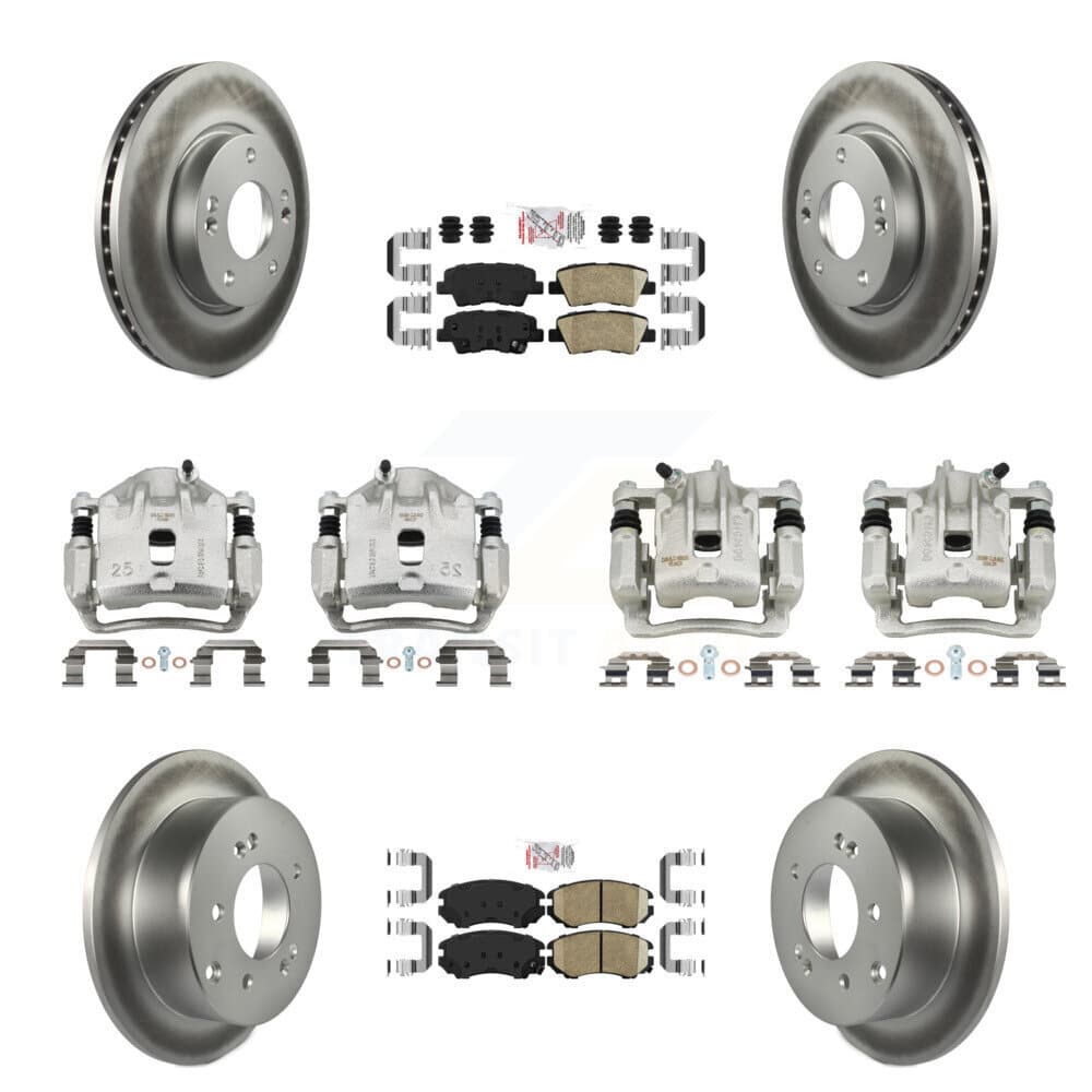 Transit Auto - KCG-101498N - Front and Rear Disc Brake Kits image 1