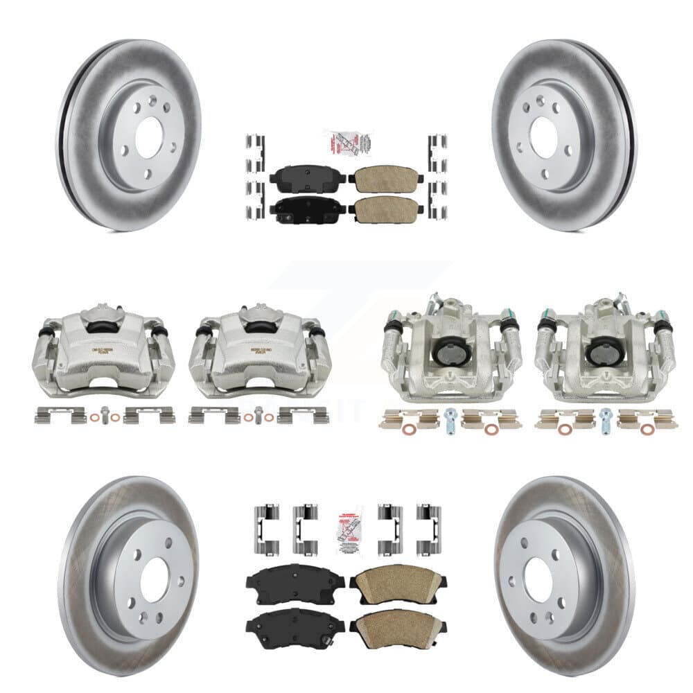 Transit Auto - KCG-101519N - Front and Rear Disc Brake Kits image 1