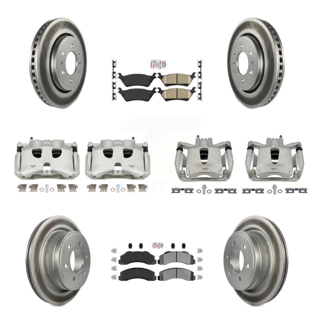 Transit Auto - KCG-101528N - Front and Rear Disc Brake Kits image 1