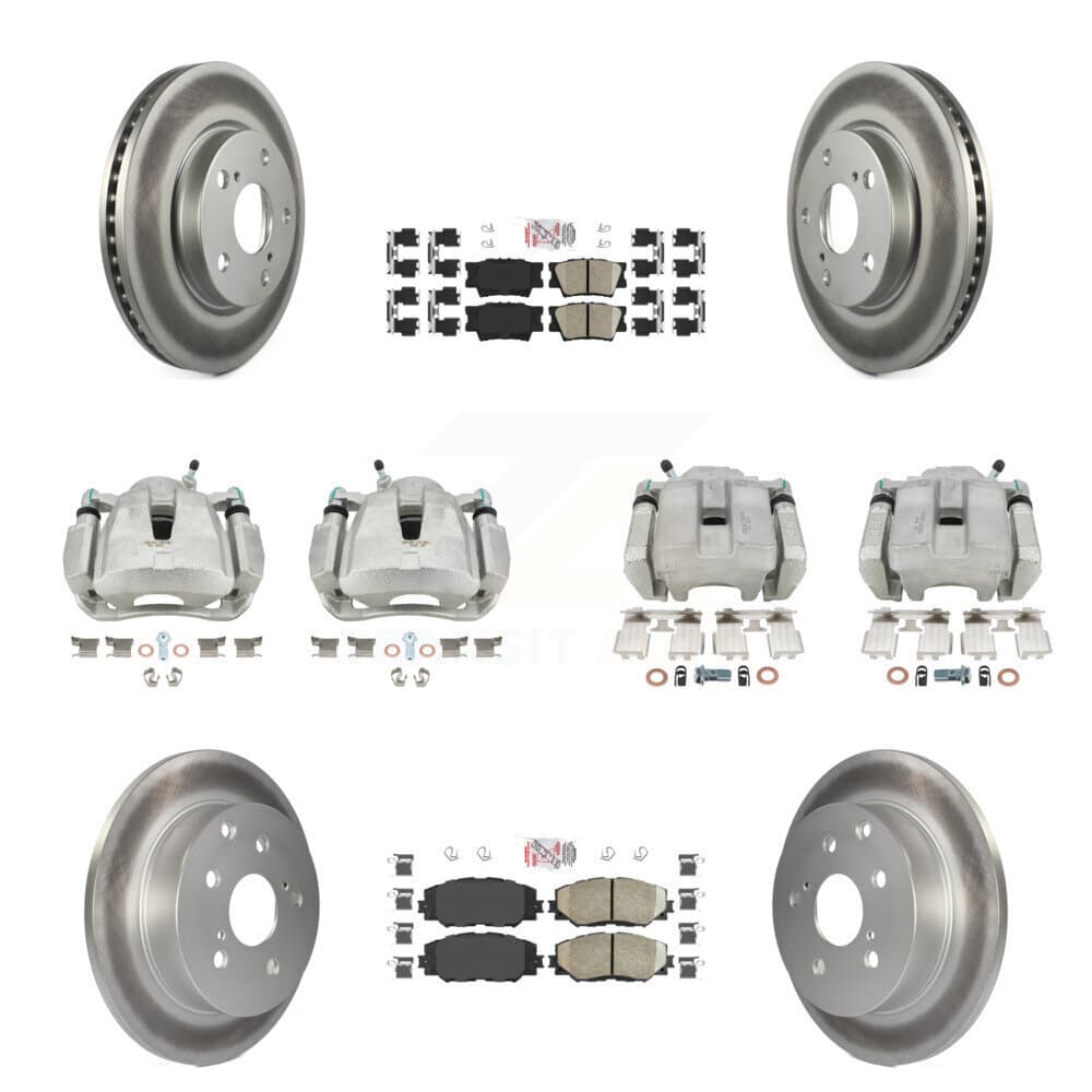 Transit Auto - KCG-101618N - Front and Rear Disc Brake Kits image 1