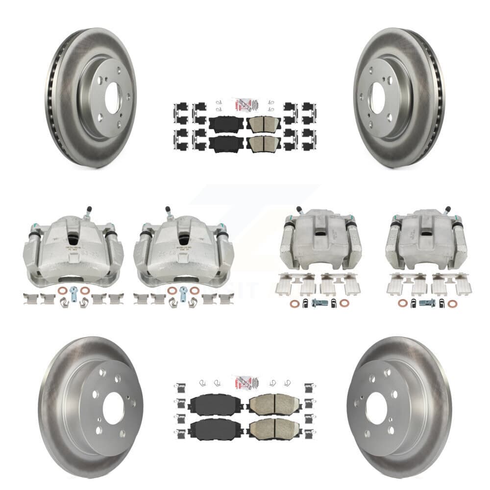 Transit Auto - KCG-101619N - Front and Rear Disc Brake Kits image 1