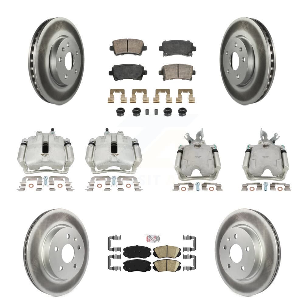 Transit Auto - KCG-101644N - Front and Rear Disc Brake Kits image 1