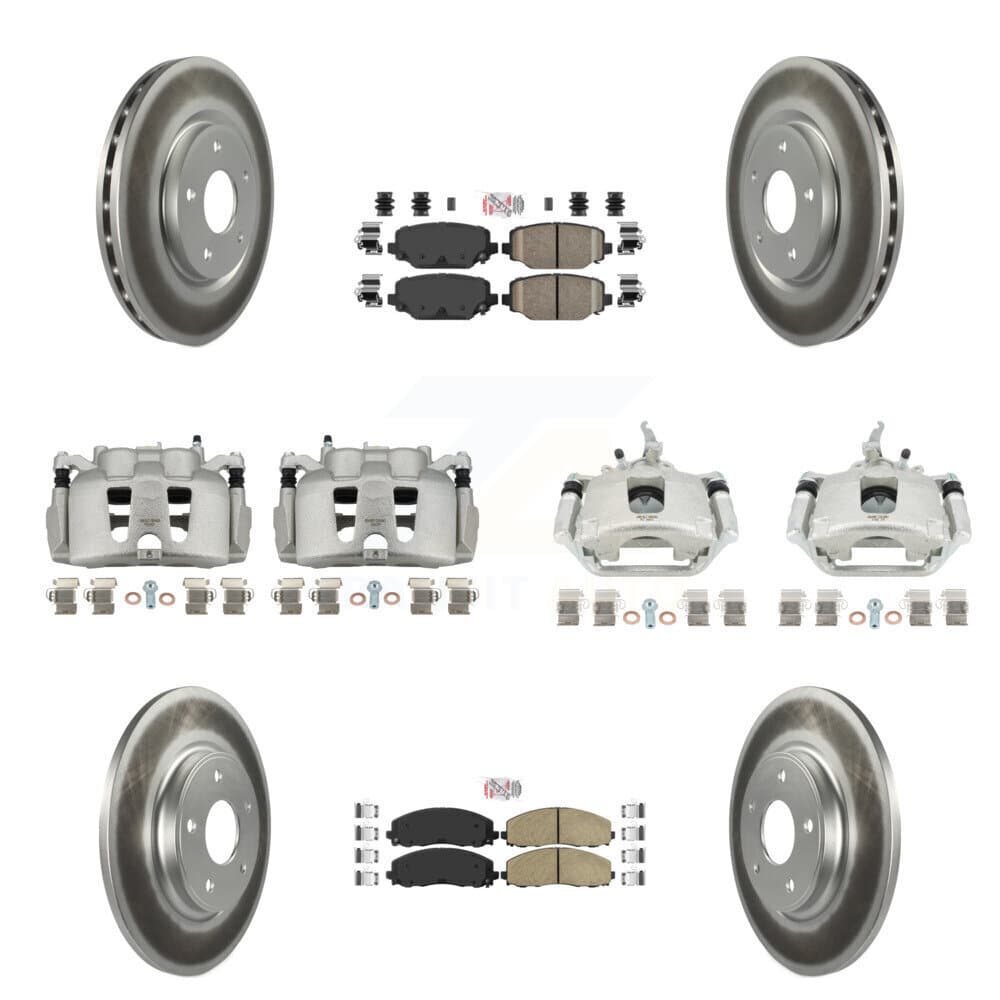 Transit Auto - KCG-101672N - Front and Rear Disc Brake Kits image 1