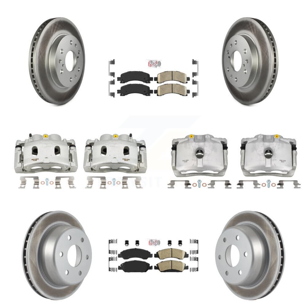 Transit Auto - KCG-101677N - Front and Rear Disc Brake Kits image 1