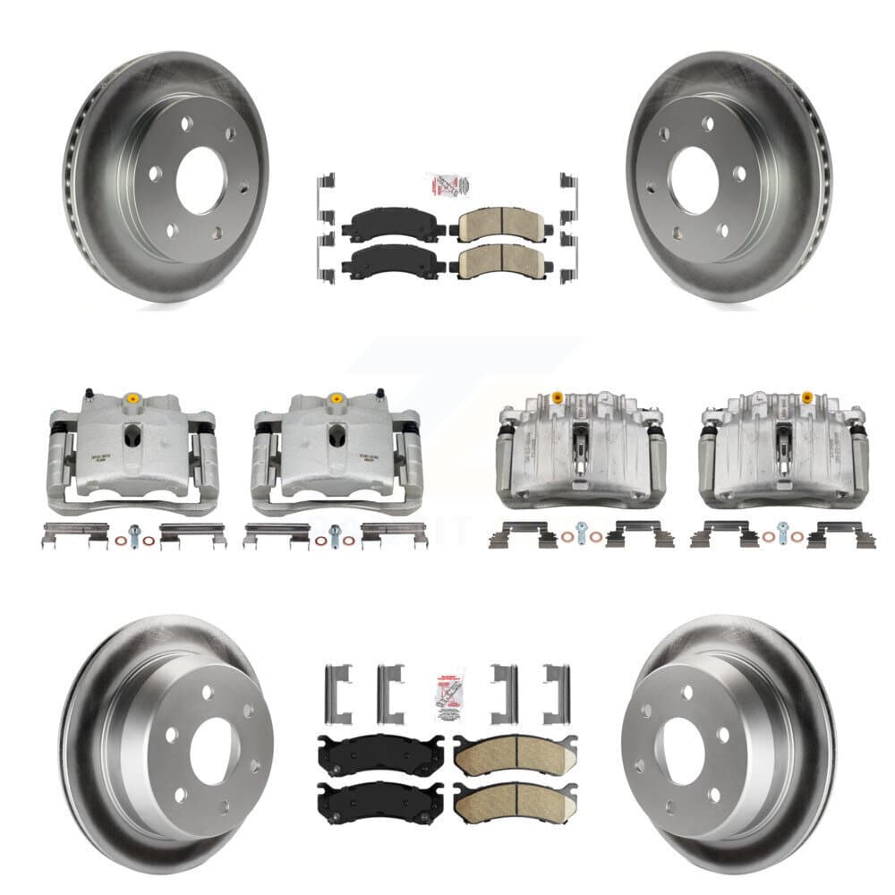 Transit Auto - KCG-101689N - Front and Rear Disc Brake Kits image 1