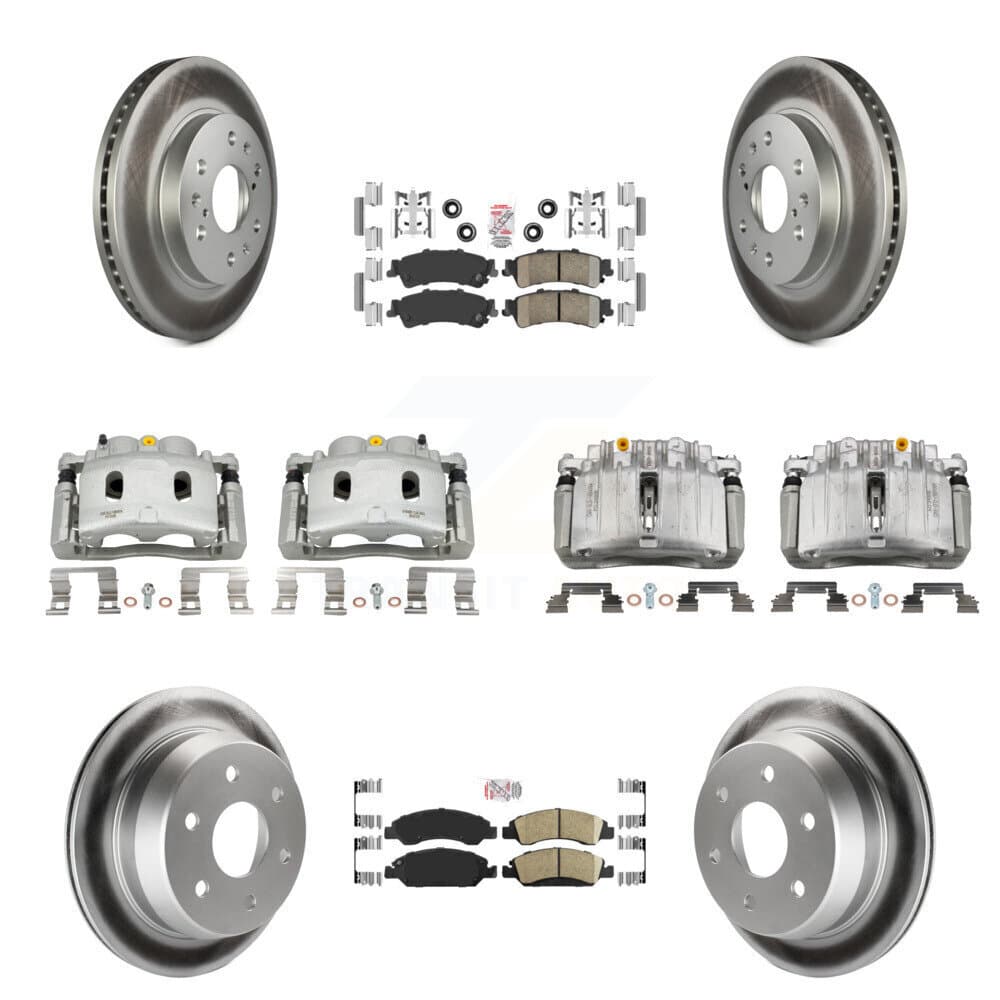 Transit Auto - KCG-101726N - Front and Rear Disc Brake Kits image 1
