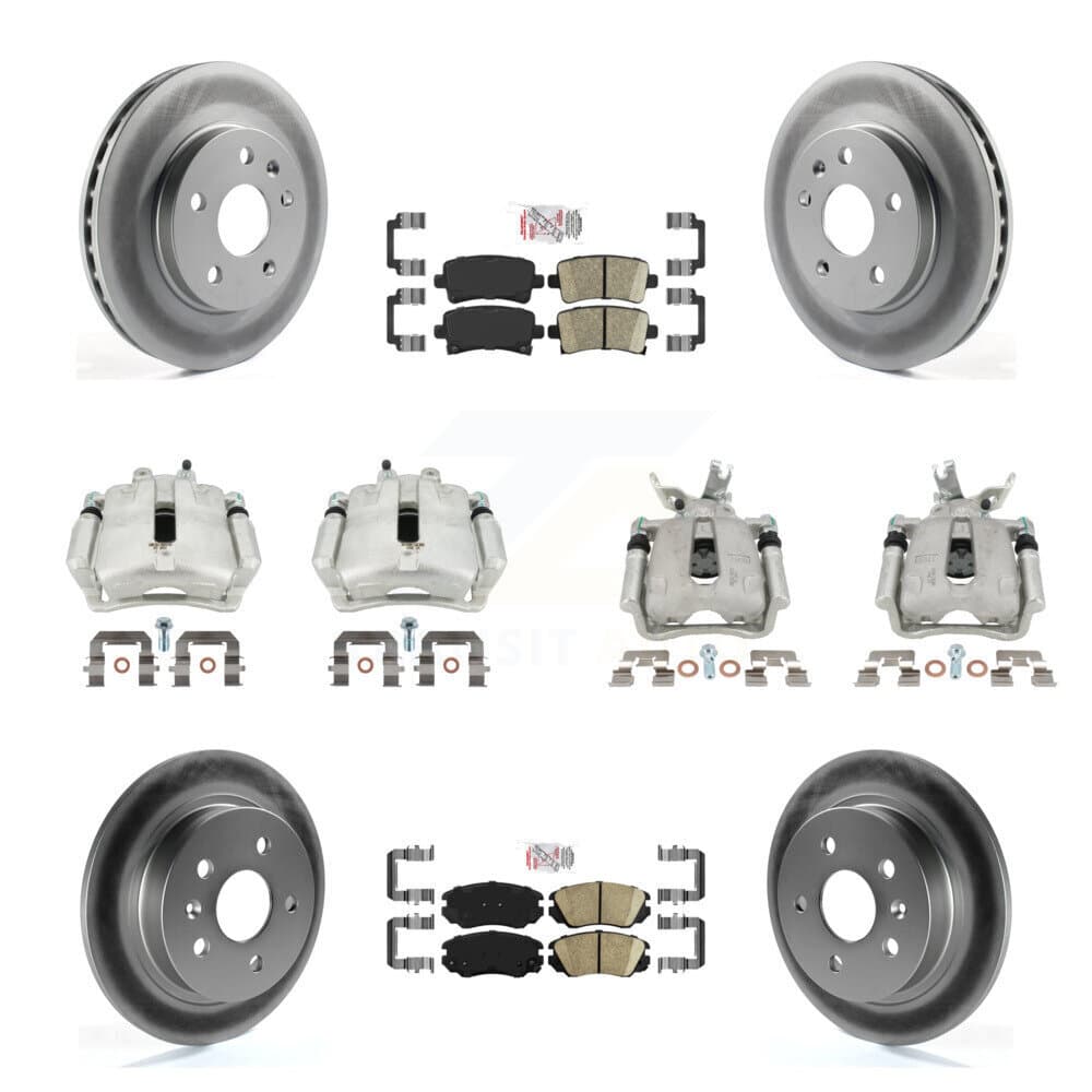 Transit Auto - KCG-101738N - Front and Rear Disc Brake Kits image 1