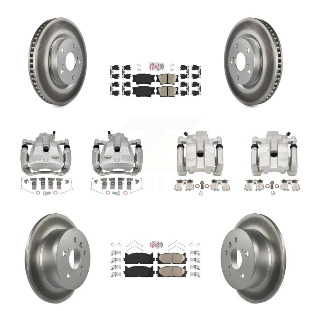 Transit Auto - KCG-101767N - Front and Rear Disc Brake Kits image 1