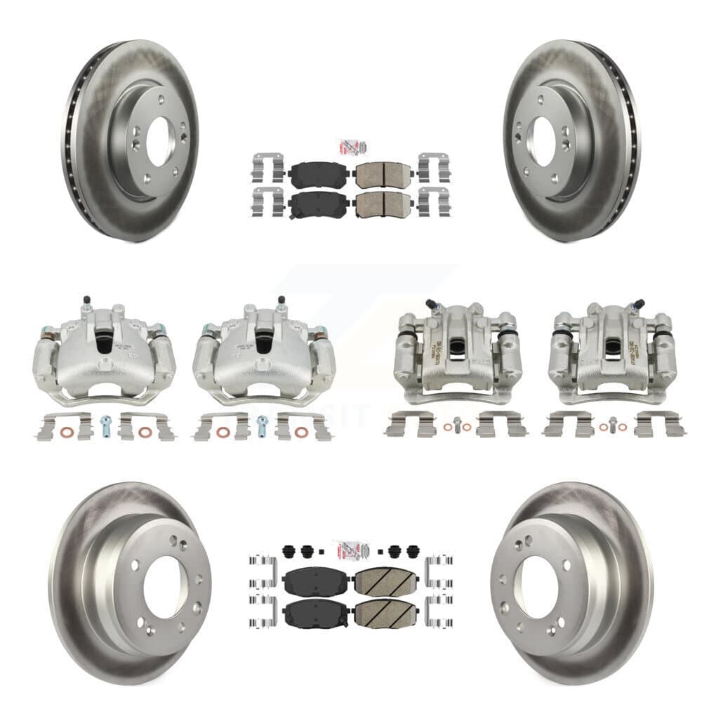 Transit Auto - KCG-101791N - Front and Rear Disc Brake Kits image 1