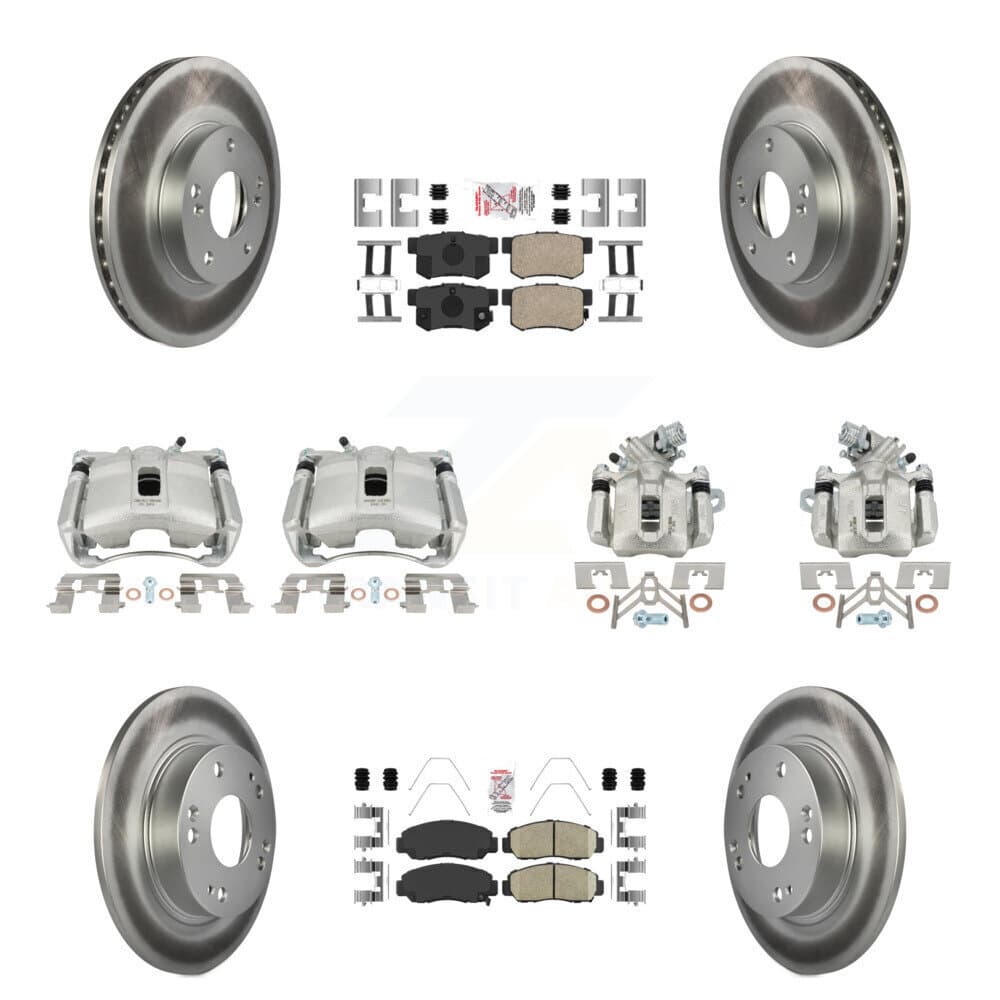 Transit Auto - KCG-101797N - Front and Rear Disc Brake Kits image 1