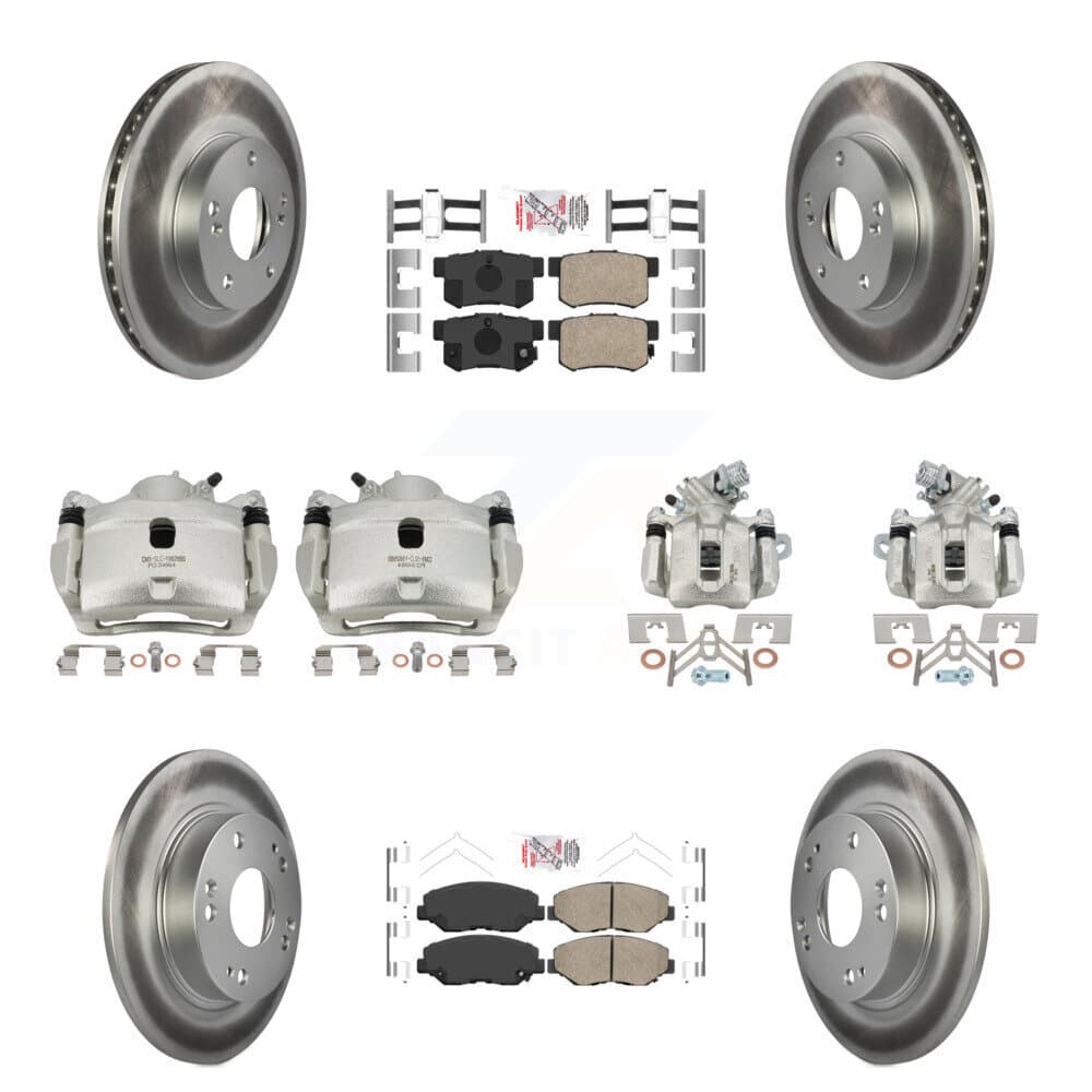 Transit Auto - KCG-101812N - Front and Rear Disc Brake Kits image 1