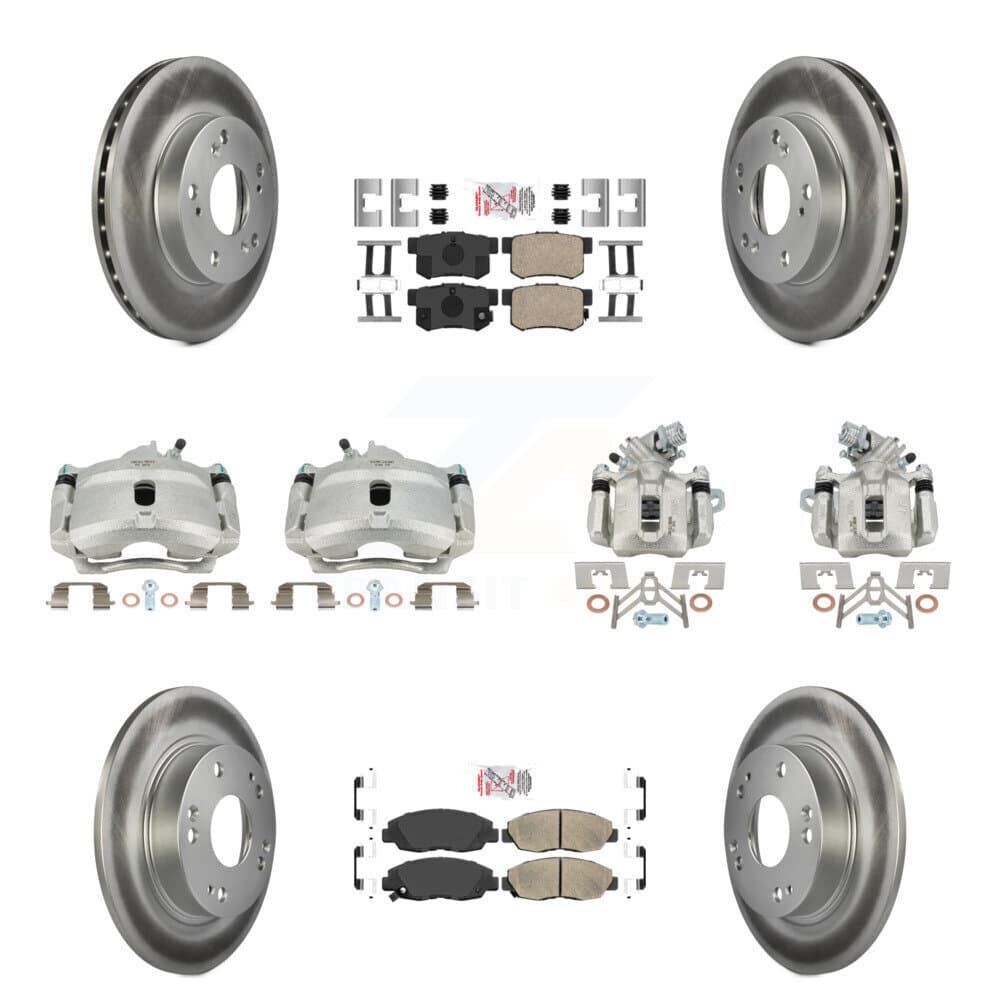 Transit Auto - KCG-101820N - Front and Rear Disc Brake Kits image 1