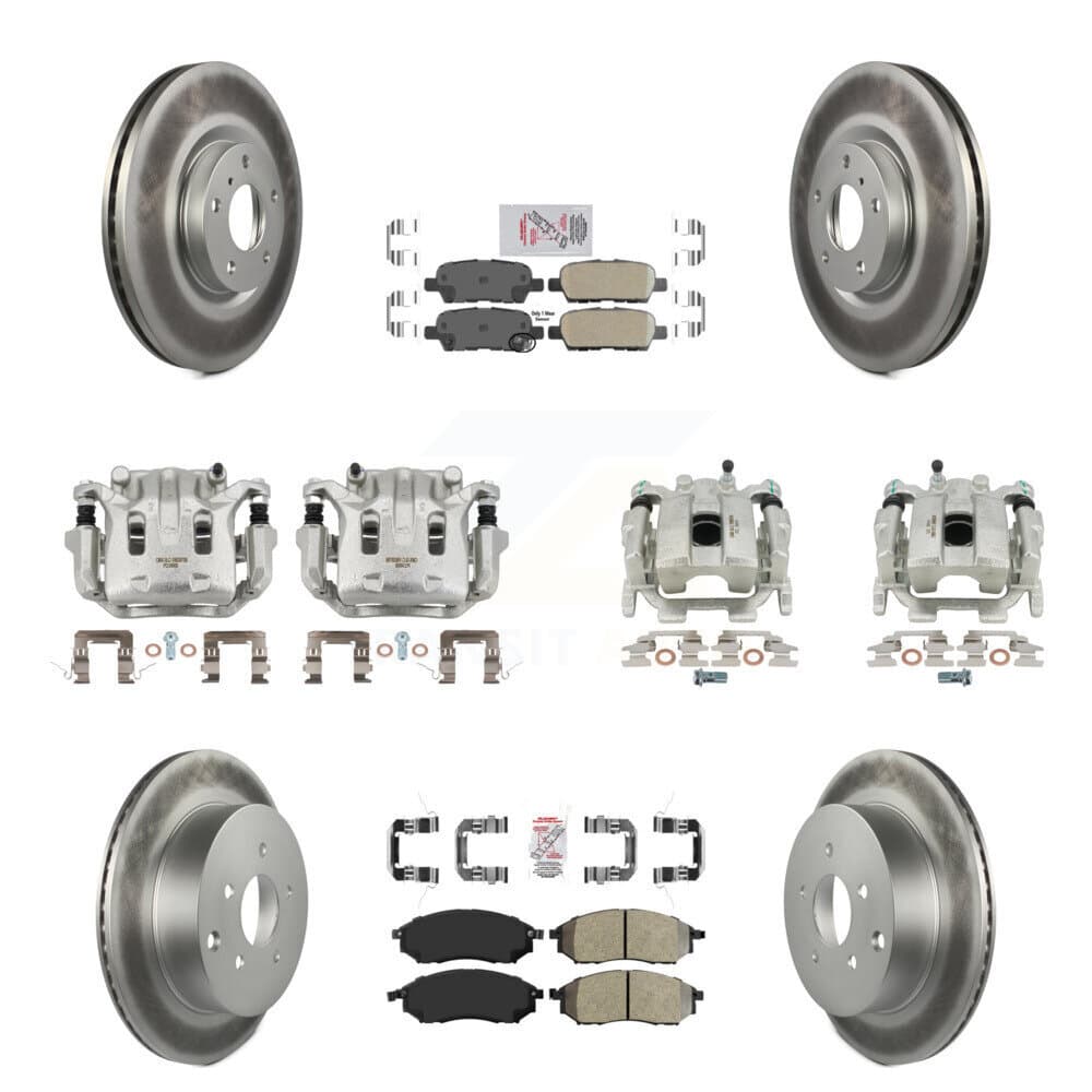 Transit Auto - KCG-101834N - Front and Rear Disc Brake Kits image 1