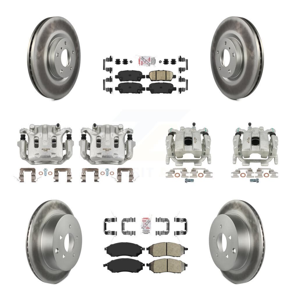 Transit Auto - KCG-101850N - Front and Rear Disc Brake Kits image 1