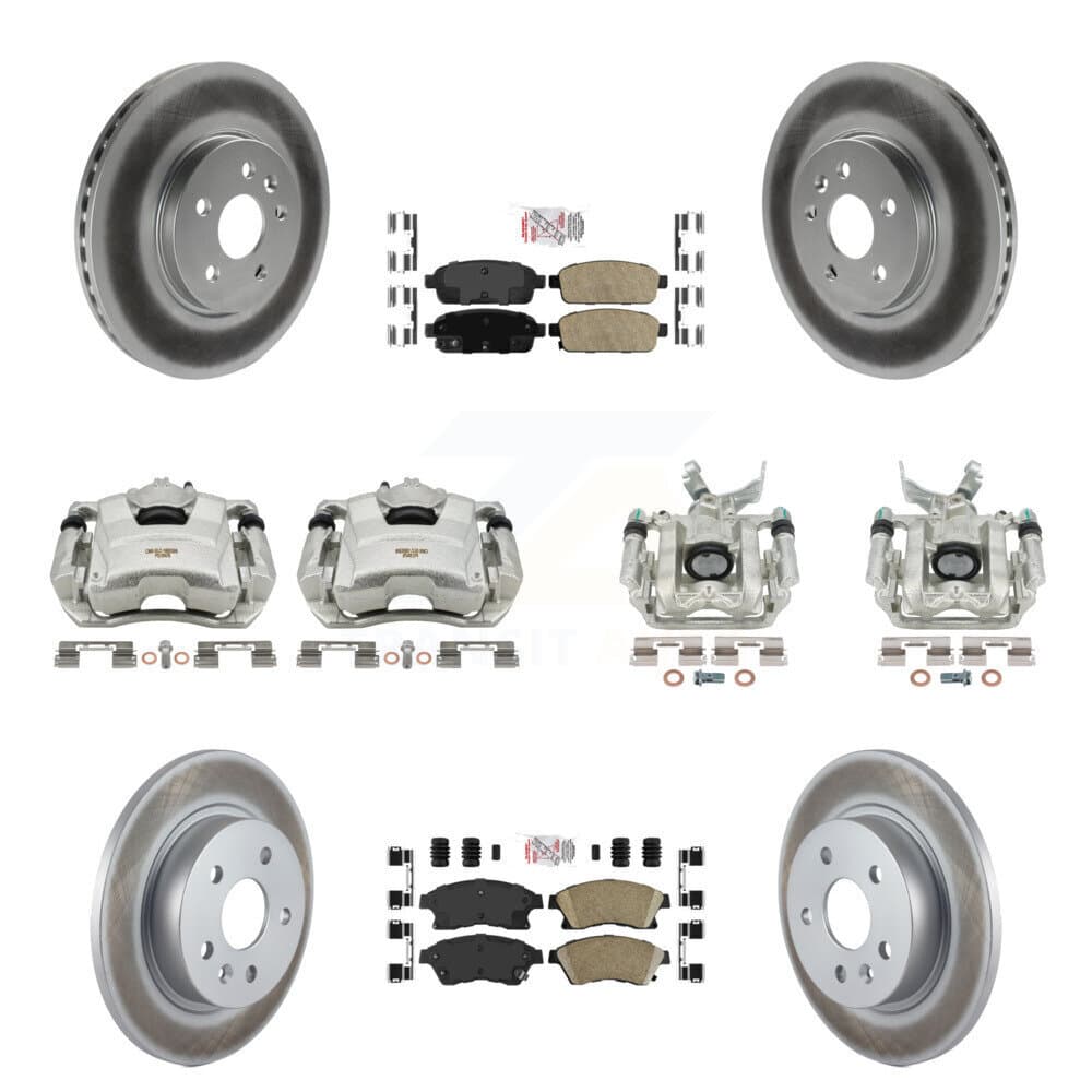 Transit Auto - KCG-101888N - Front and Rear Disc Brake Kits image 1