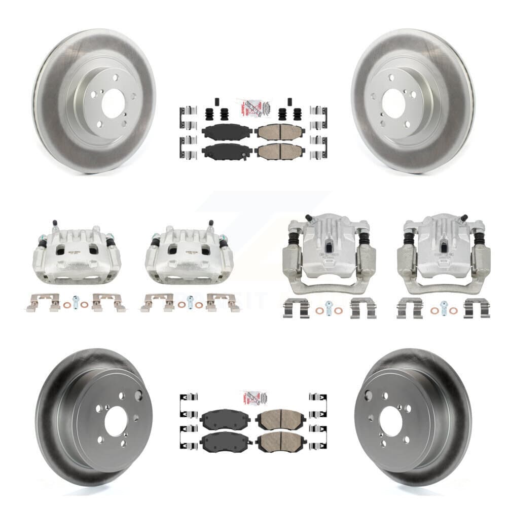 Transit Auto - KCG-101899N - Front and Rear Disc Brake Kits image 1