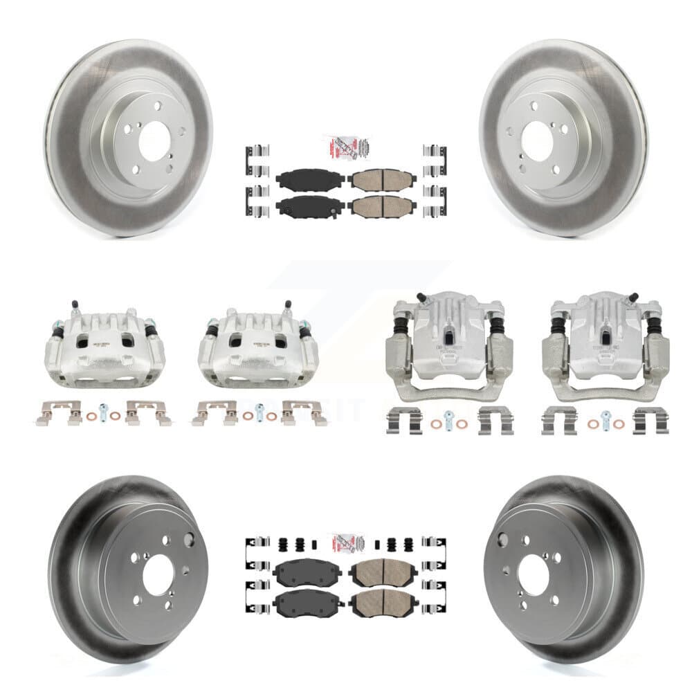 Transit Auto - KCG-101900N - Front and Rear Disc Brake Kits image 1