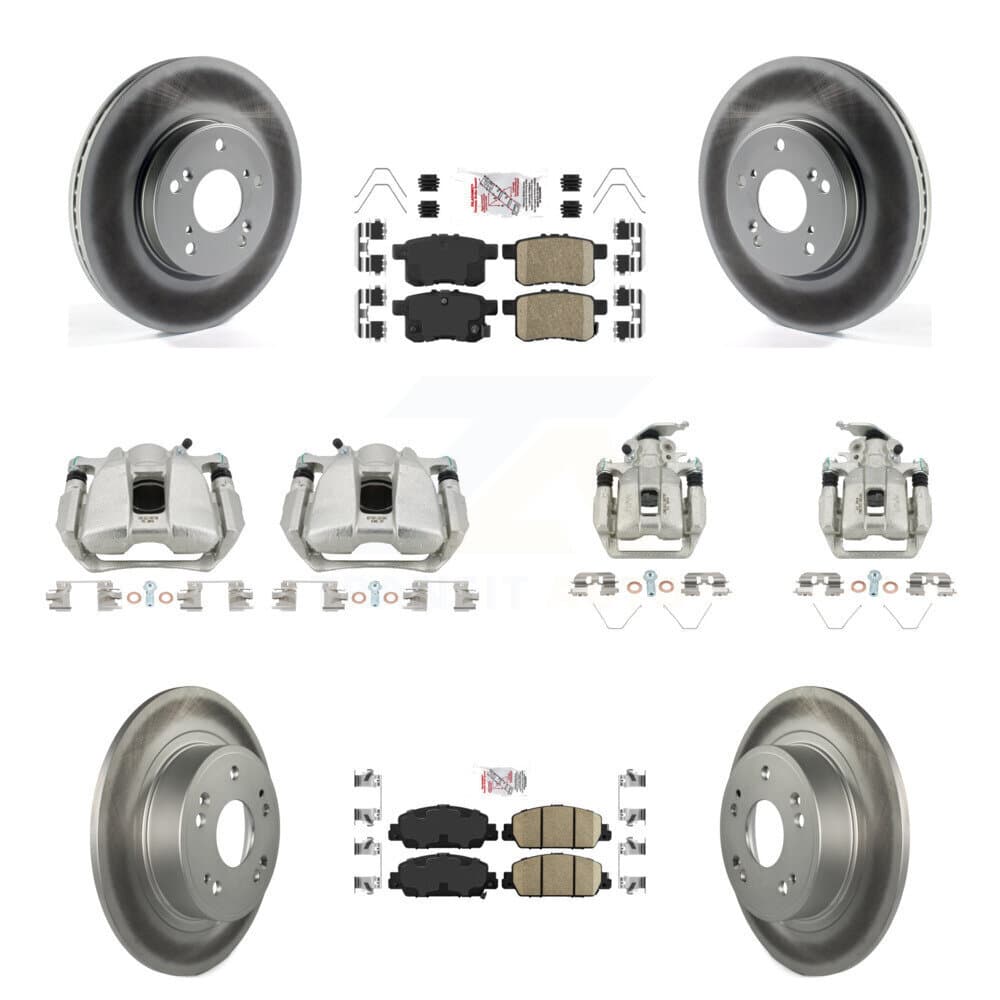Transit Auto - KCG-101982N - Front and Rear Disc Brake Kits image 1
